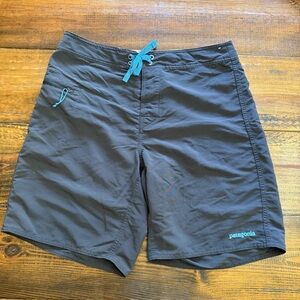 Patagonia Men's Board Shorts Blue Swim Trunks Size 32. Not lined